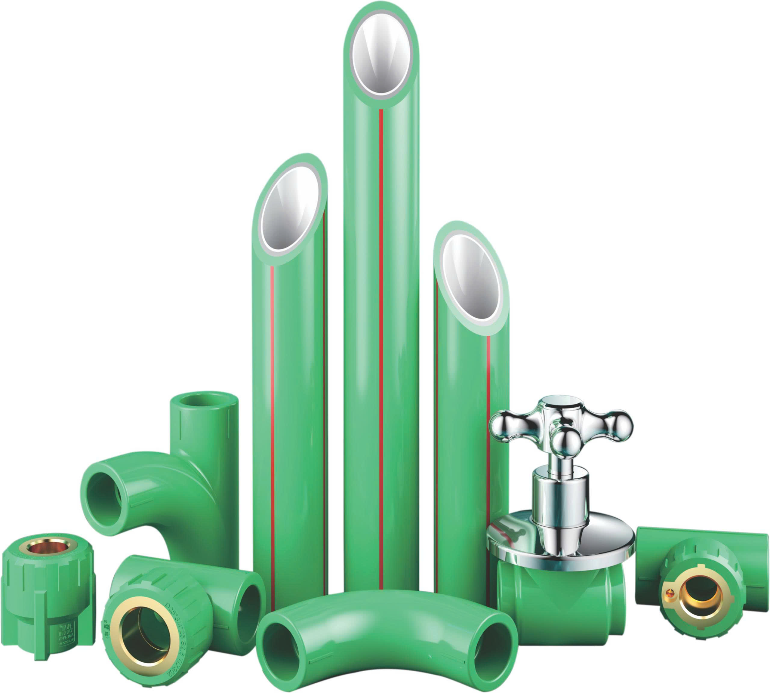 Ống cấp nước kháng khuẩn 3 lớp NA-FPPR Vasen